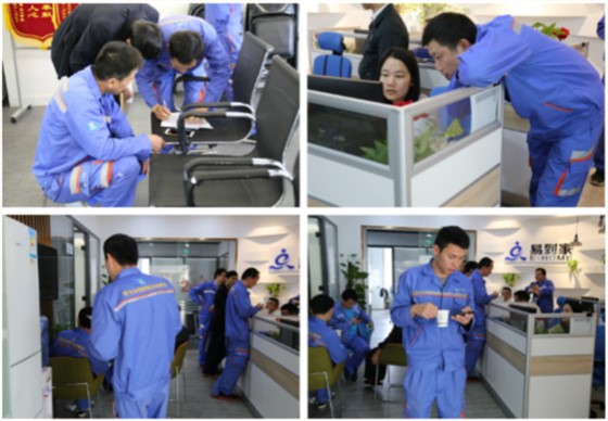 左右手的安裝師傅們回來啦！左右手正式開工！2019，我們揚帆起航