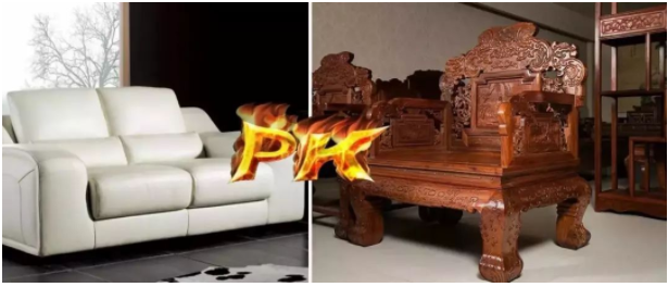 顧家品牌真皮沙發(fā)：紅木沙發(fā)VS真皮沙發(fā)，誰更便宜？