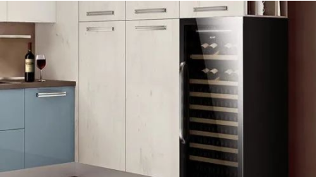 家裝酒柜隔斷效果圖，靠墻酒柜有什么作用？