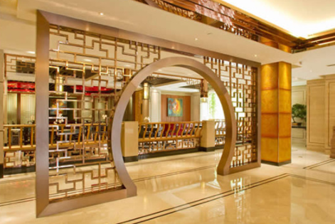 隔斷屏風，不銹鋼屏風隔斷酒柜