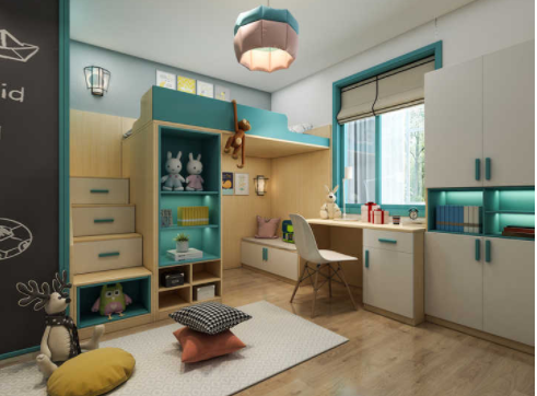 【兒童房設(shè)計(jì)與裝修】?jī)和慷ㄖ萍揖叩臅r(shí)候，顏色有什么講究嗎？