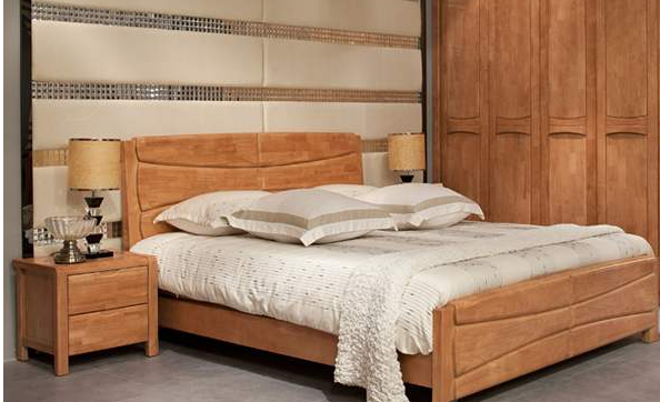 【實(shí)木床的價格】雙人實(shí)木床用什么材質(zhì)，實(shí)木家具定制哪家好？