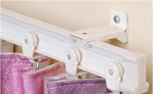 【窗簾軌道安裝價(jià)格】窗簾軌道怎么安裝，窗簾滑道安裝步驟