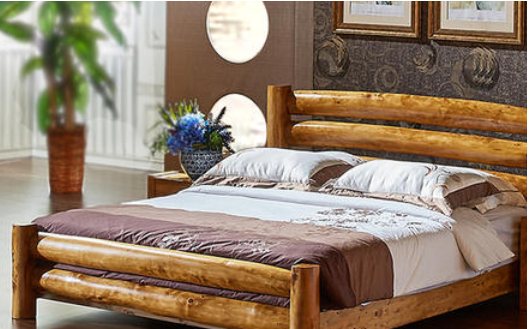 【雙人實(shí)木床】實(shí)木床多少錢(qián) 雙人床實(shí)木床如何挑選