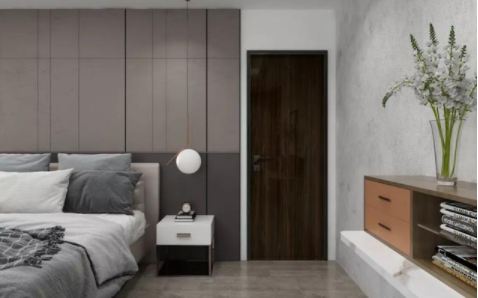 長沙小戶型家裝，木門家裝還能這么搭配？